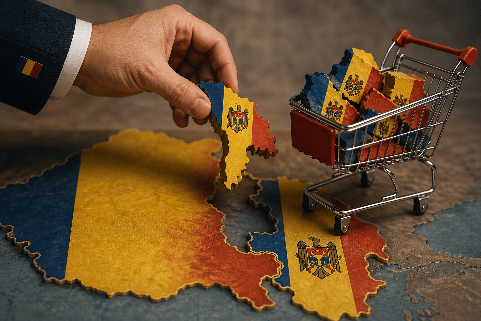 România a început să cumpere la bucată activele Republicii Moldova