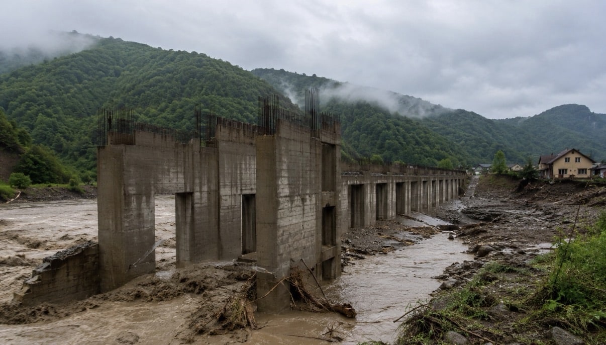 Bani europeni pierduți, 29 de baraje abandonate și oameni lăsați în calea apelor