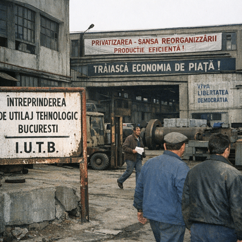 Întreprinderea de Utilaj Tehnologic București – De la Profitabilitate la Reorganizare Ineficientă