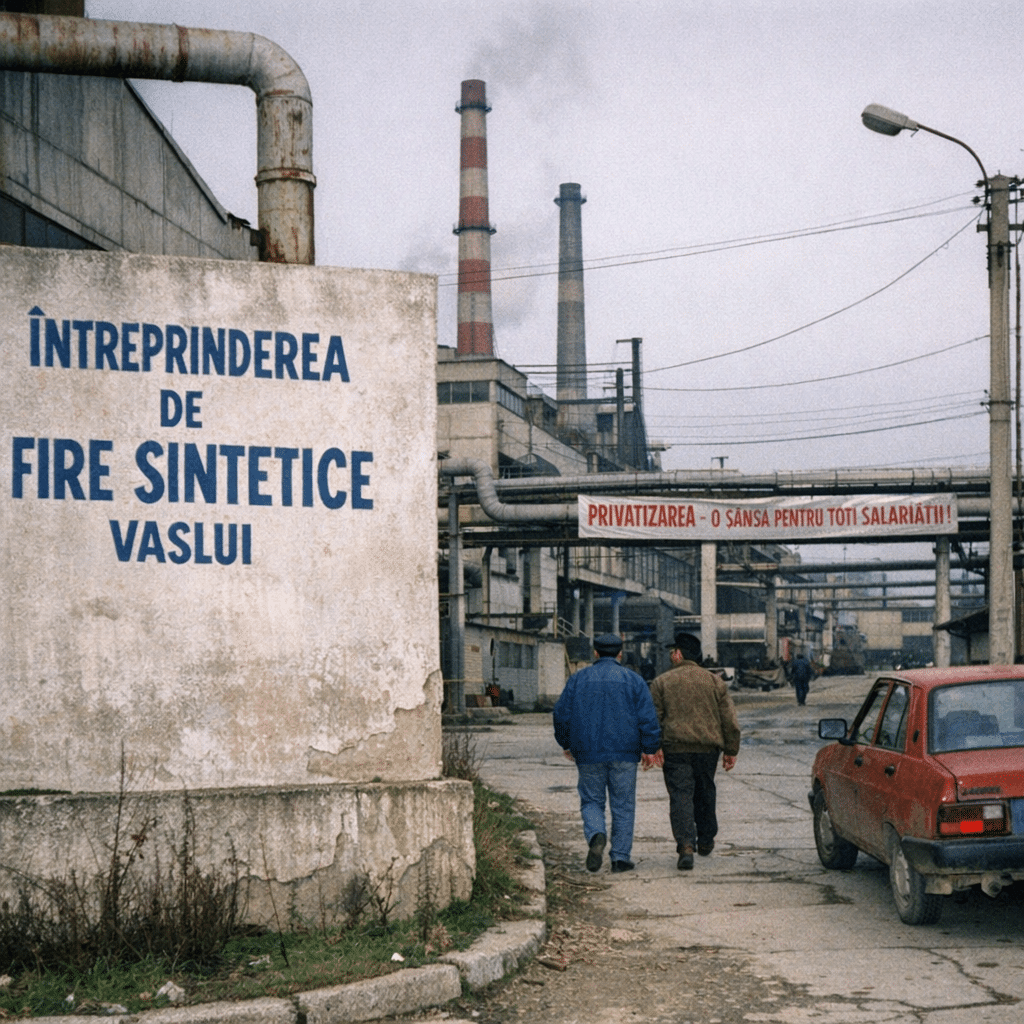 Întreprinderea de Fire Sintetice Vaslui: De la performanță economică la declasare abruptă