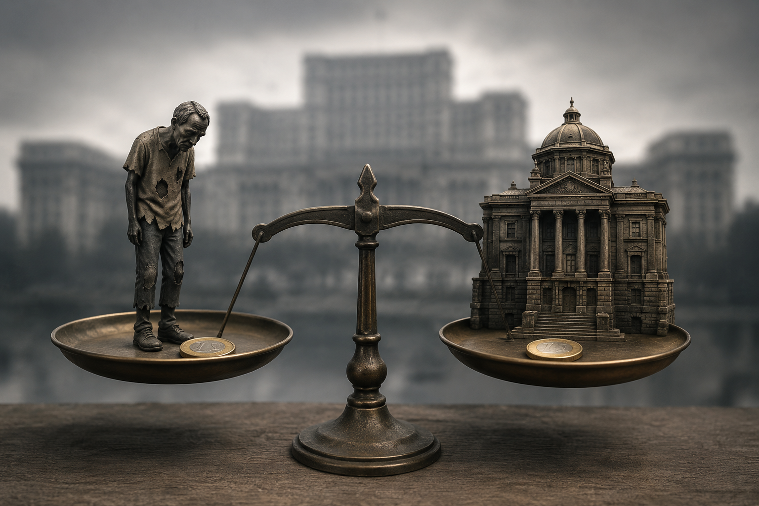 România taxează sărăcia: 1 leu la cetățean, 1 leu la stat