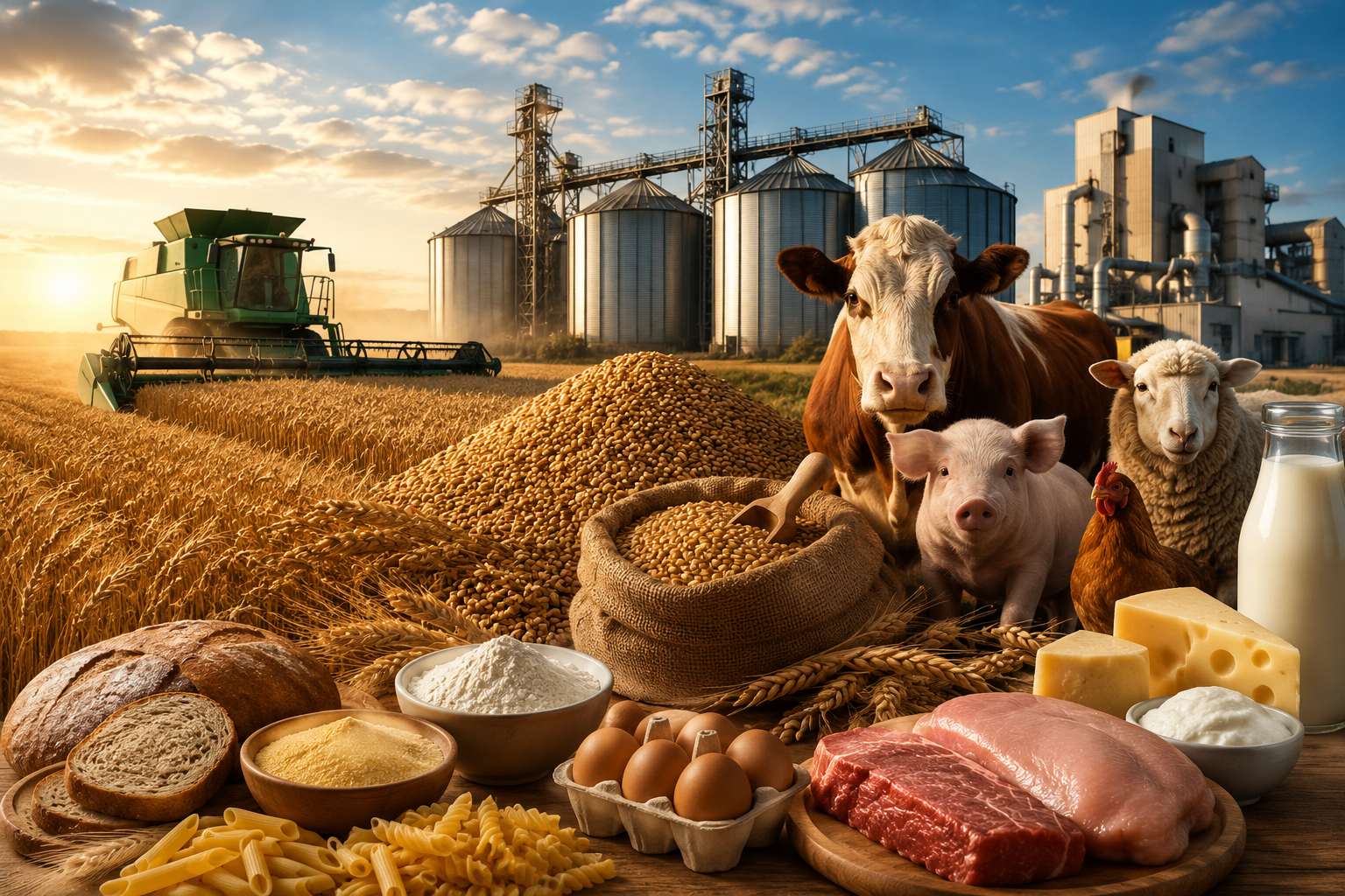 Anunțurile privind producțiile record la cereale prăbușesc prețurile. De ce nu transformăm surplusul în hrană, zootehnie și valoare adăugată?