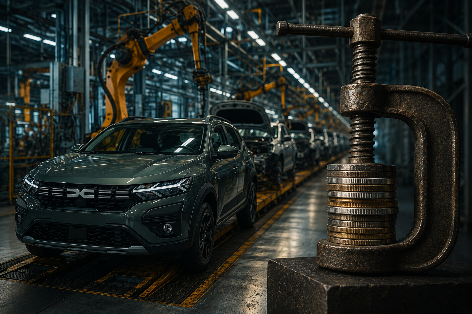 Supraimpozitarea lovește industria auto: Dacia, simbolul producției românești, intră sub presiune
