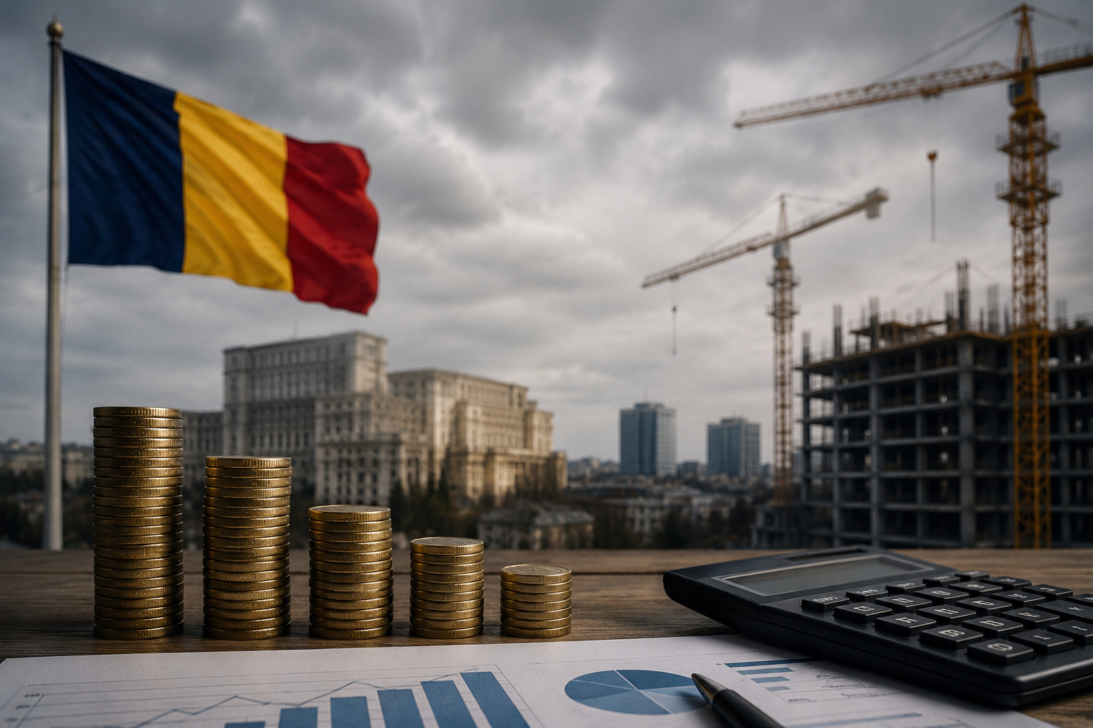 Economia României pierde din ritm. Investițiile private sunt tot mai prudente
