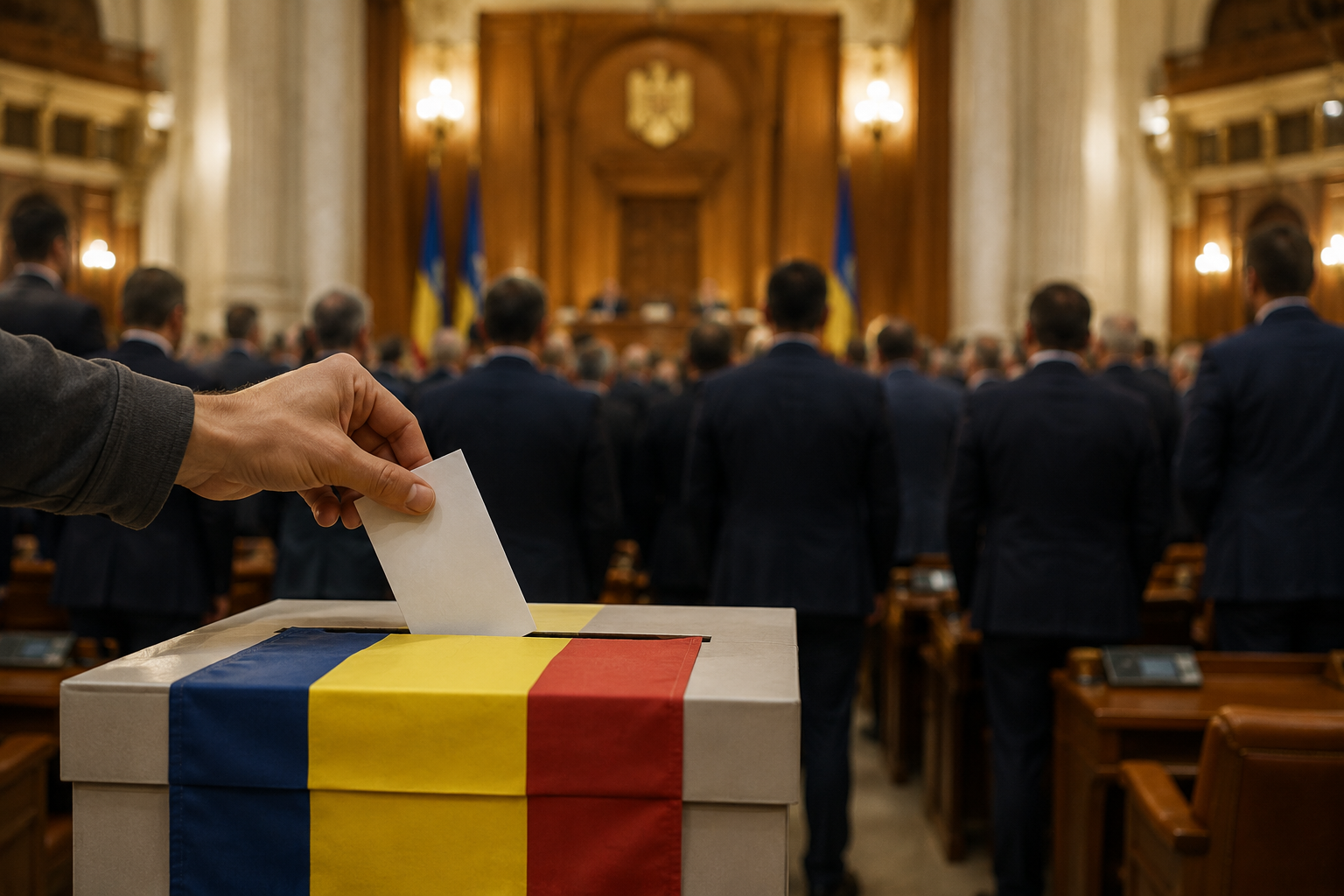 Referendumul pentru 300 de parlamentari: votul românilor, ignorat de clasa politică