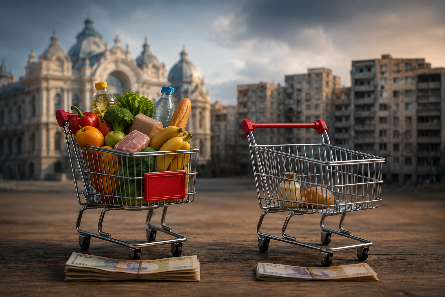 România anului 2025: aceeași bani, cu aproape jumătate mai puțină valoare