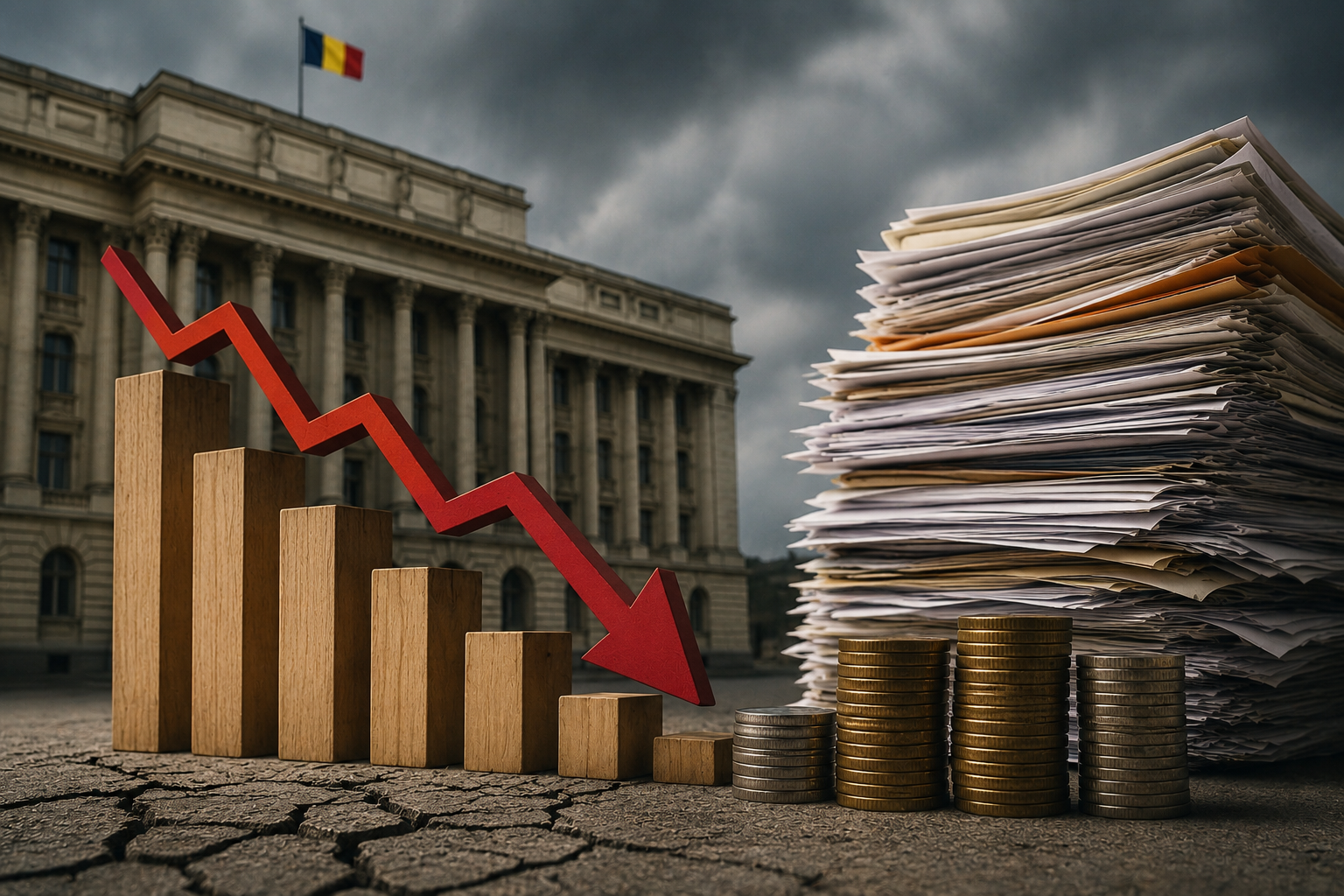 Deficitul bugetar scade, dar provocările pentru finanțele publice rămân uriașe