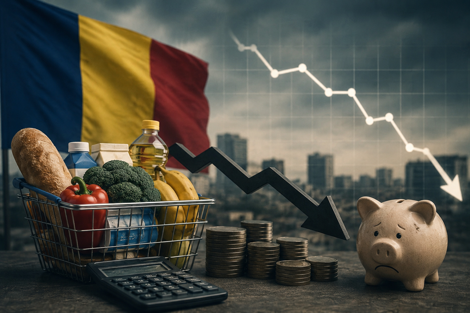 Economia României încetinește, iar consumul nu mai poate susține singur creșterea