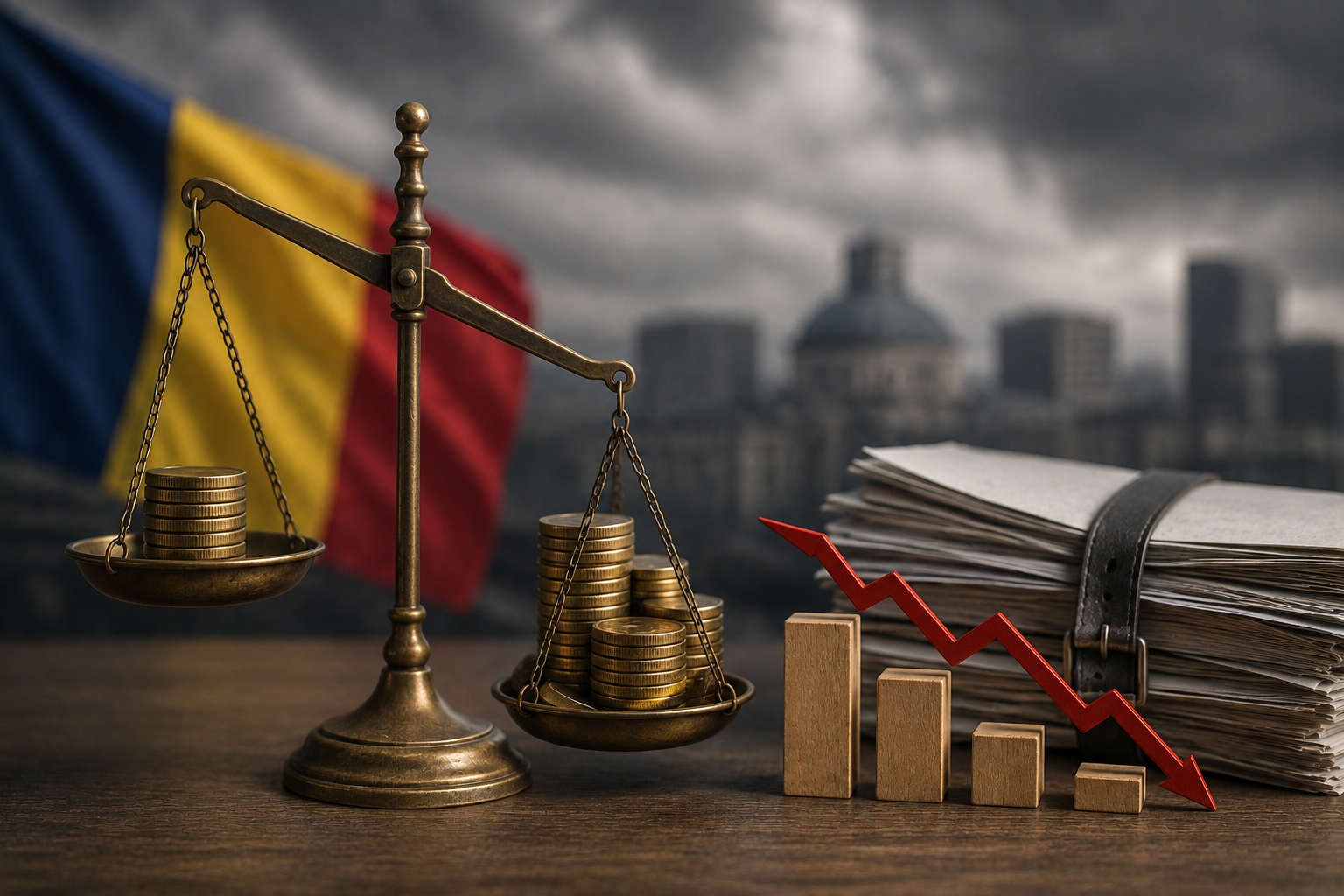Deficitul scade, dar economia aproape stagnează. România plătește prețul ajustării bugetare