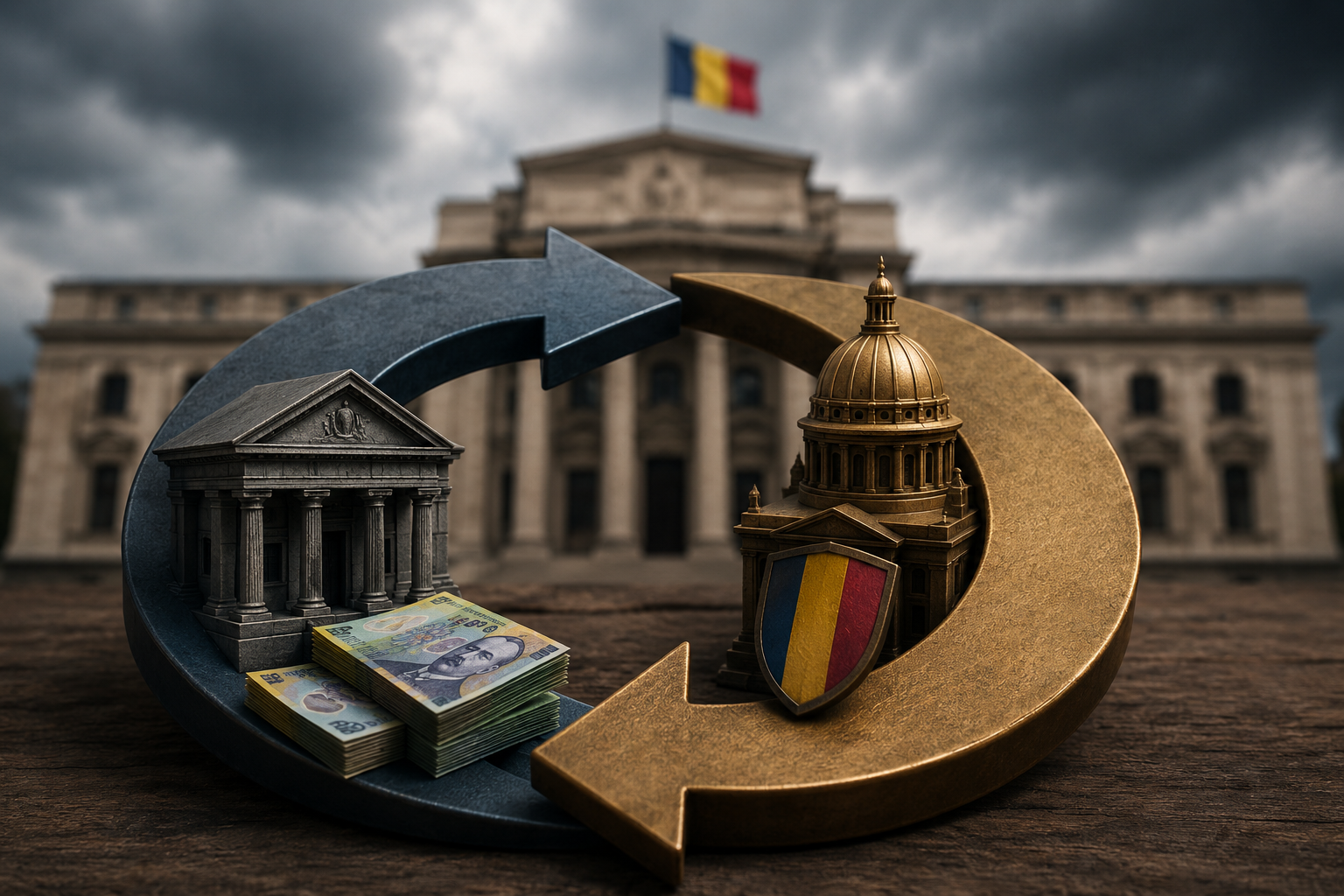 Băncile finanțează statul, statul garantează băncile: cercul periculos al datoriei publice românești