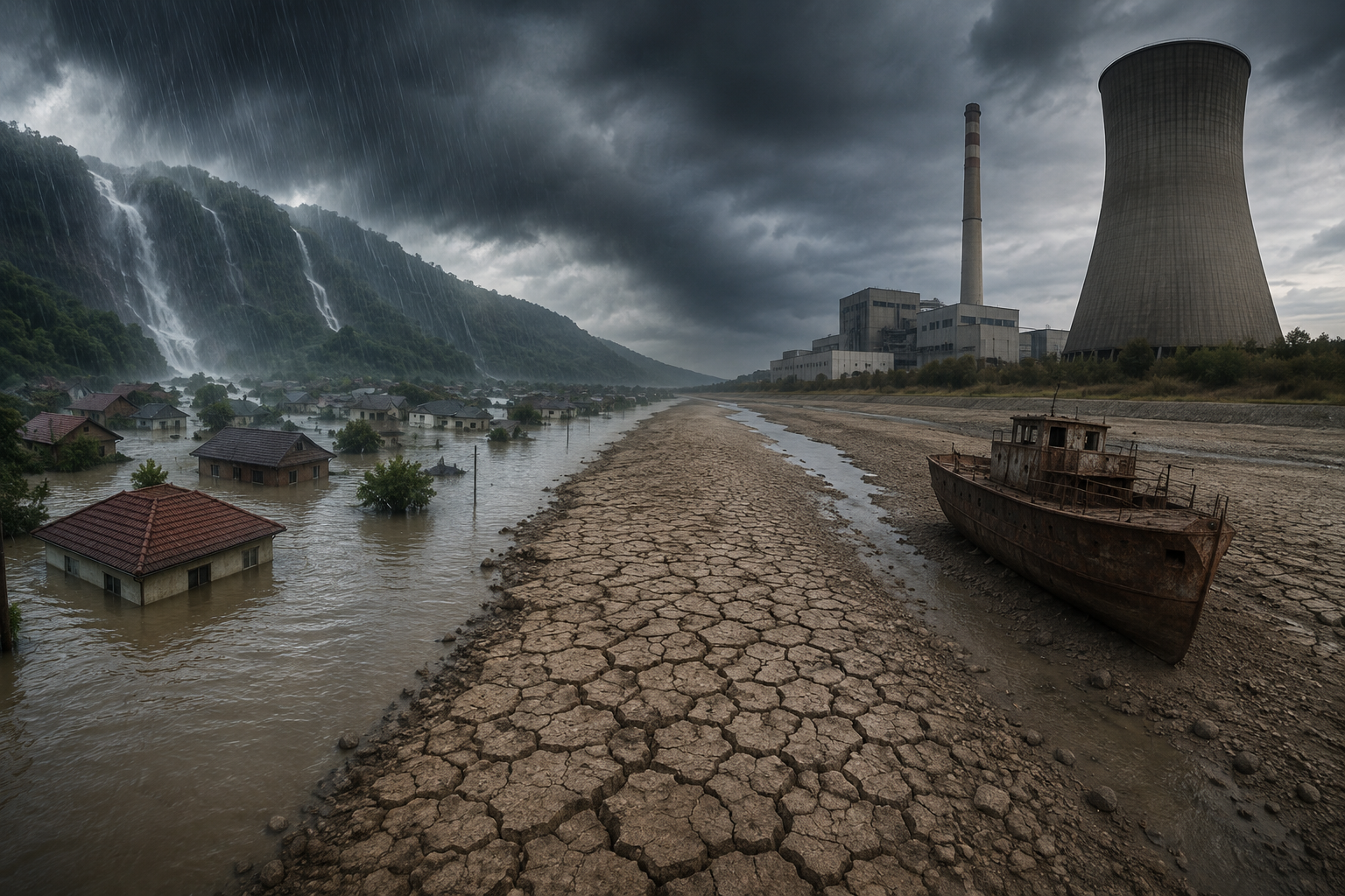 Ploi record, Dunăre fără apă, reactor oprit: falimentul politicii energetice fără strategie