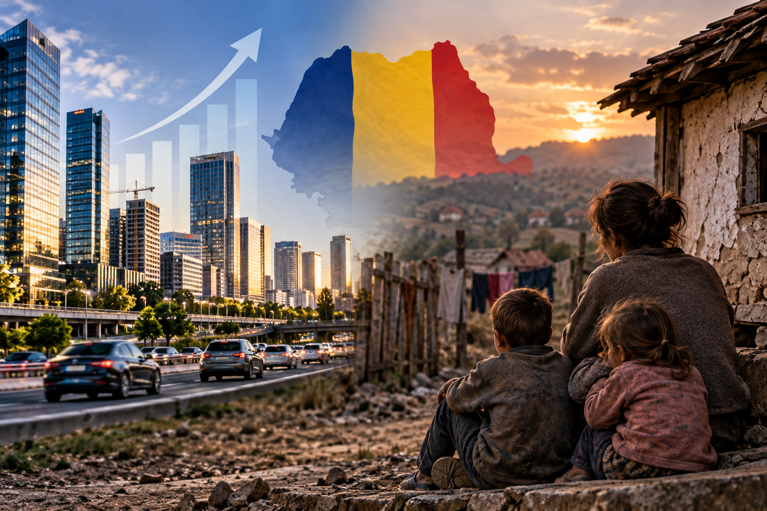 Sărăcia din România: de ce creșterea economică nu ajunge la toți românii