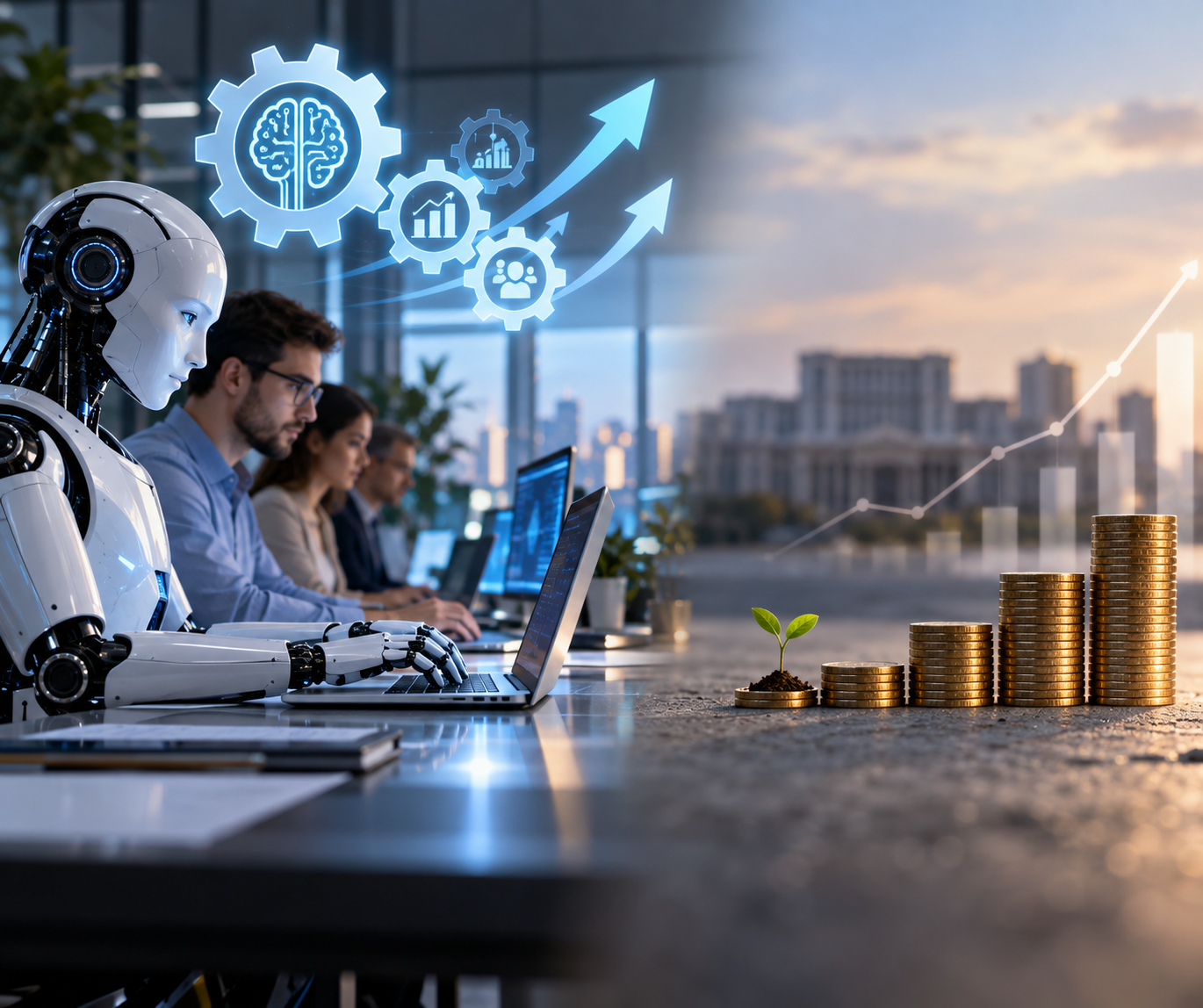 Inteligența artificială crește productivitatea, dar efectul asupra PIB este încă infim