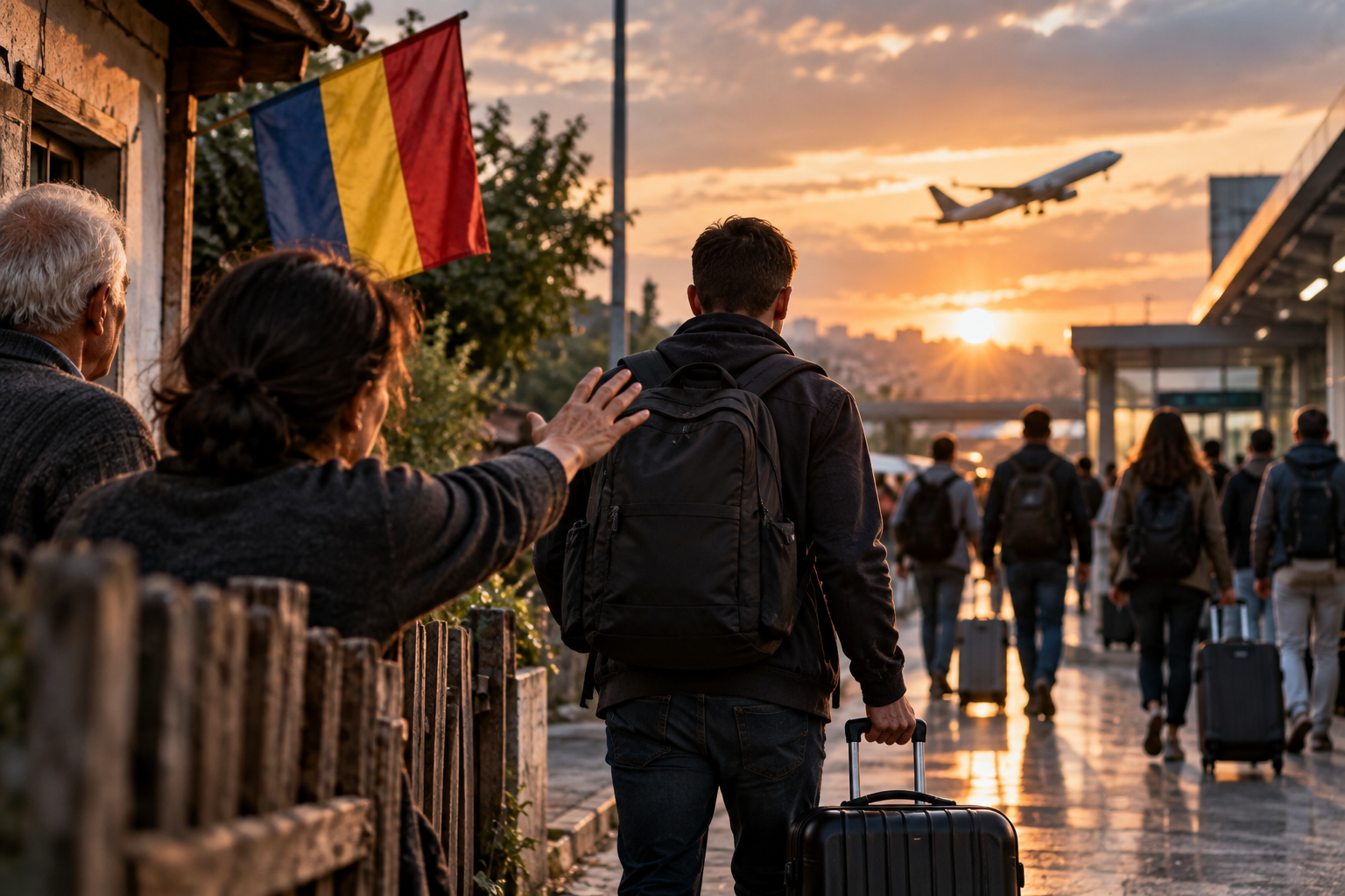 De ce pleacă românii din țară? Salariile explică doar o parte din migrație