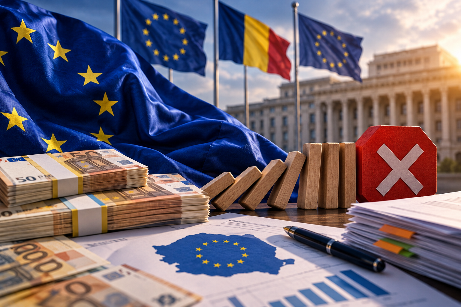 România riscă să piardă sute de milioane de euro din PNRR: întârzierea reformelor lovește economia exact când investițiile europene au devenit esențiale