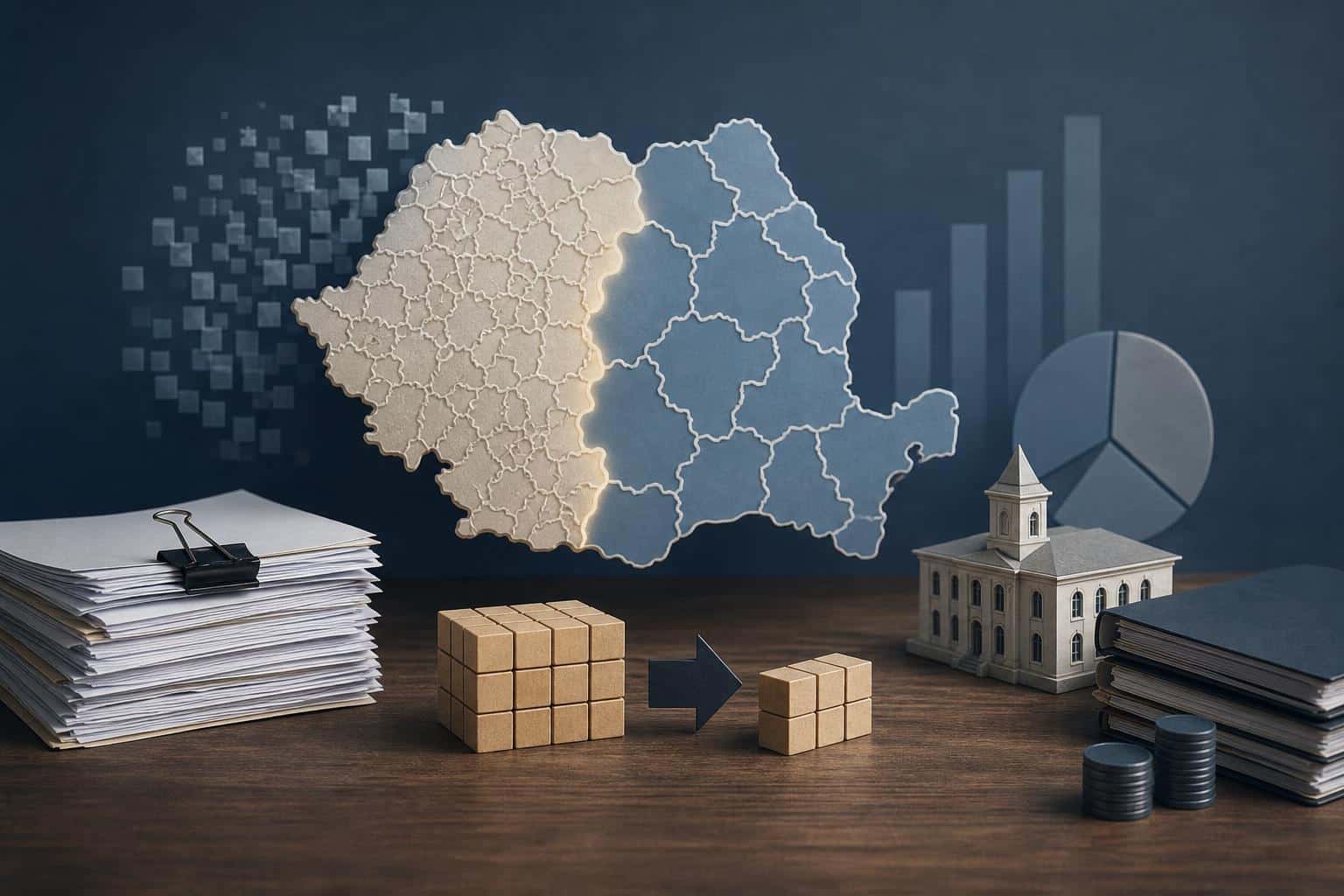 Reforma administrativă propusă de Marius Lulea: de la peste 3.000 de UAT-uri la cel mult 500, prin lege