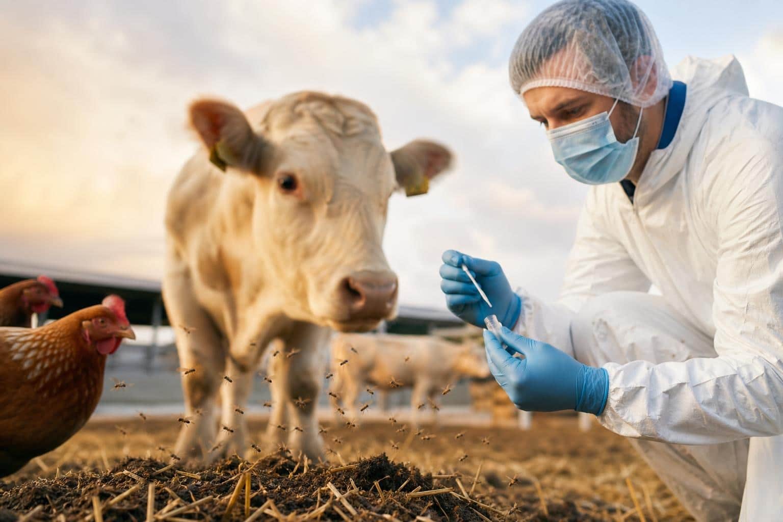 Virusul Shamonda are două variante europene și a fost identificat la noi specii de animale