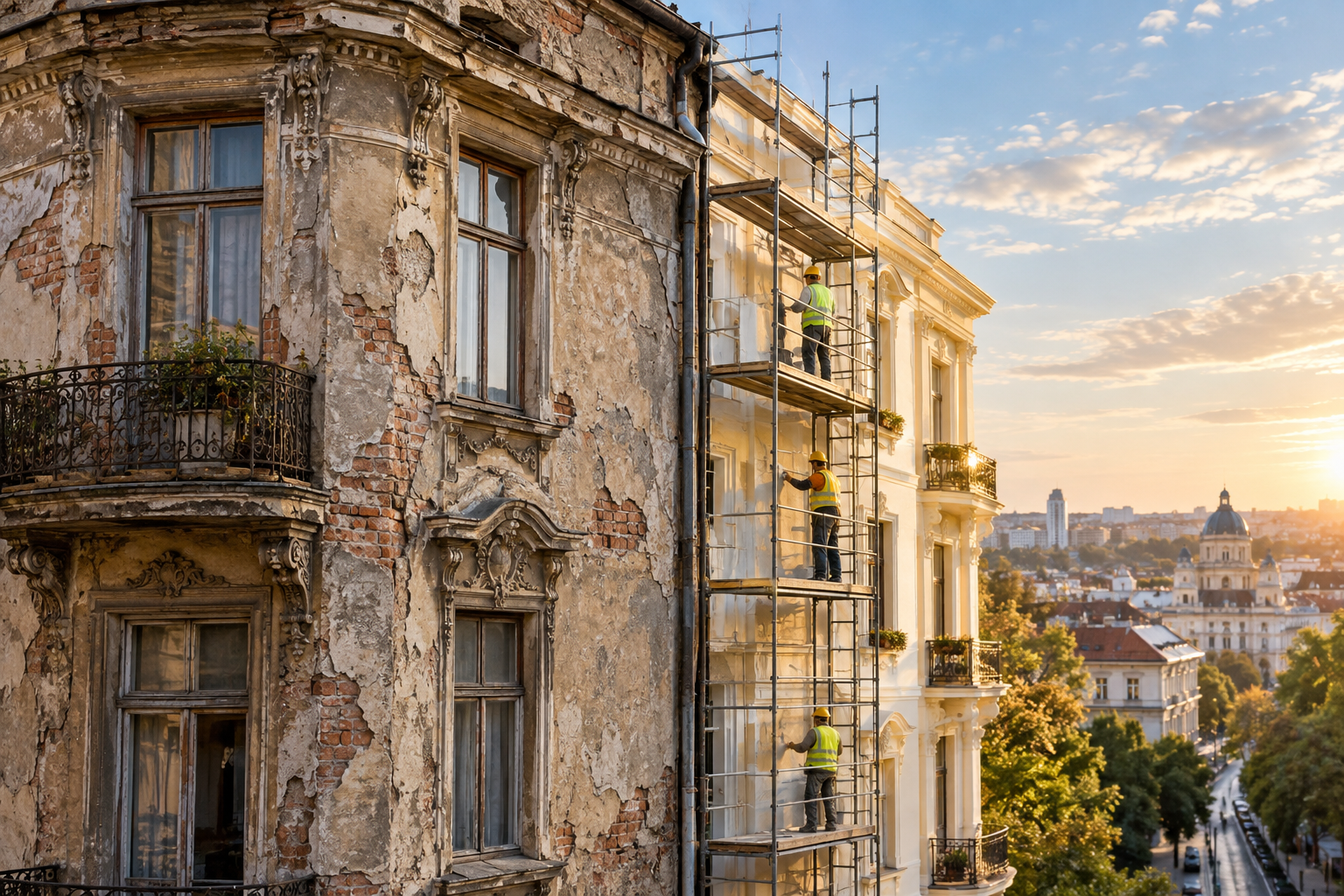 România locuiește în clădiri vechi: marea investiție imobiliară a următoarelor decenii va fi renovarea