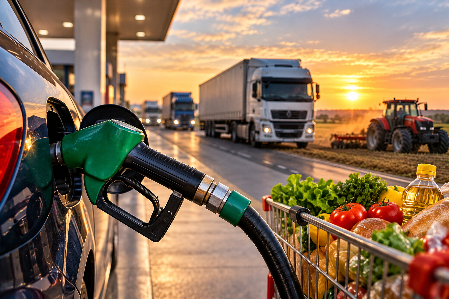 Carburanții au depășit pragul de 10 lei pe litru: benzina și motorina pun presiune pe transportatori, agricultori și prețurile produselor din România