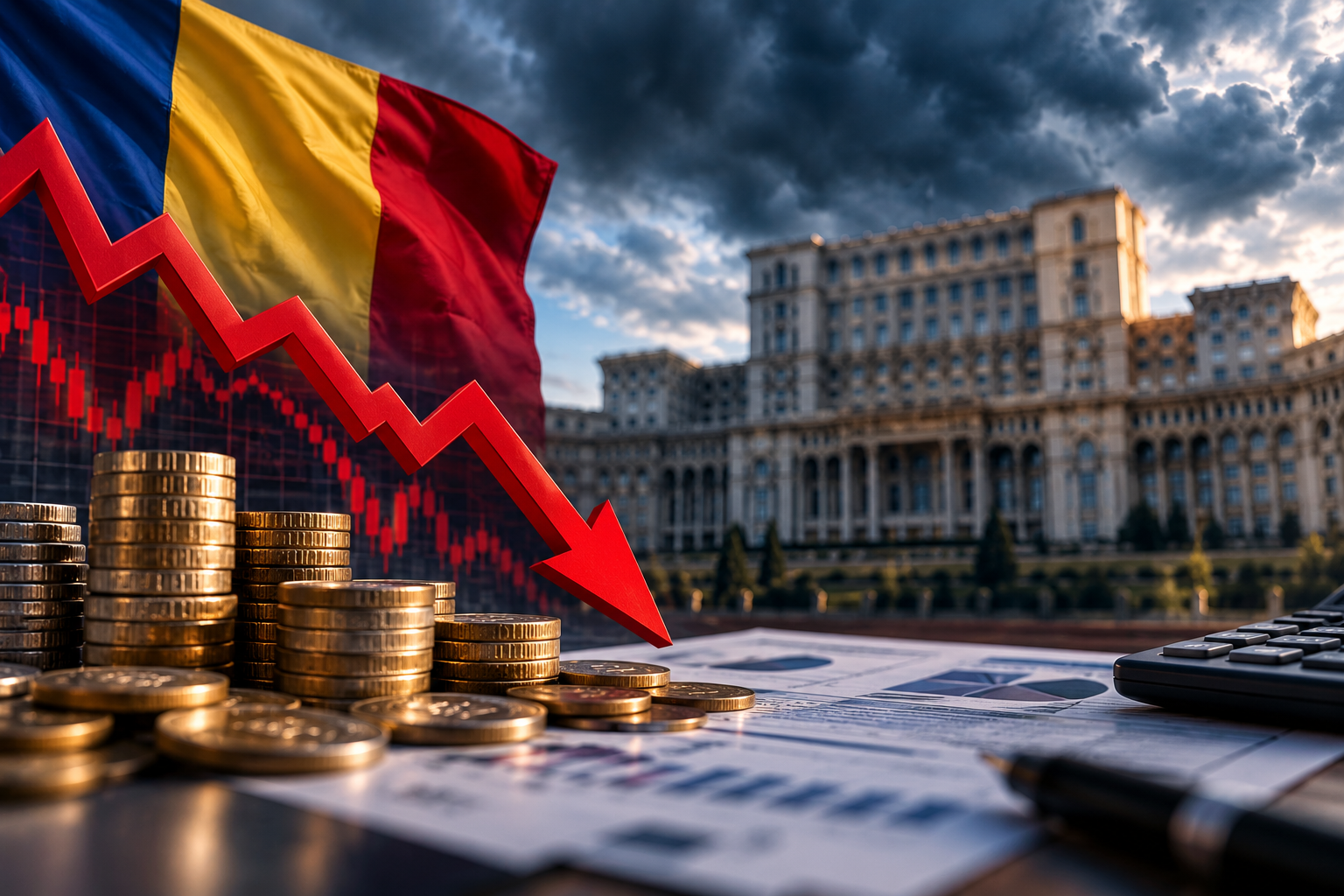 România intră într-o zonă economică periculoasă: economia ar putea scădea în 2026, iar presiunea pe buget rămâne uriașă