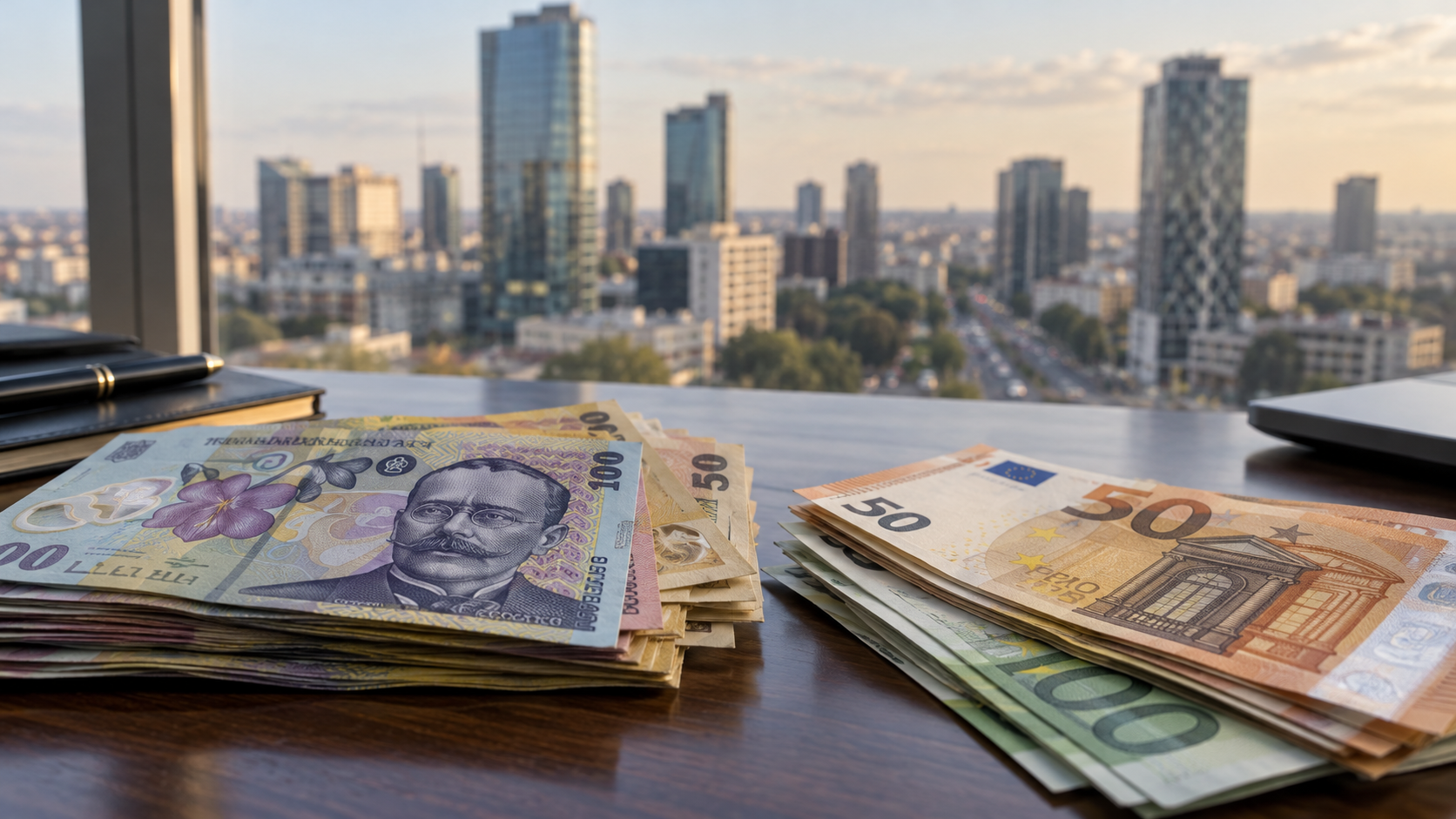 Analiștii estimează o creștere economică de doar 0,1% în 2026 și un euro de aproape 5,39 lei