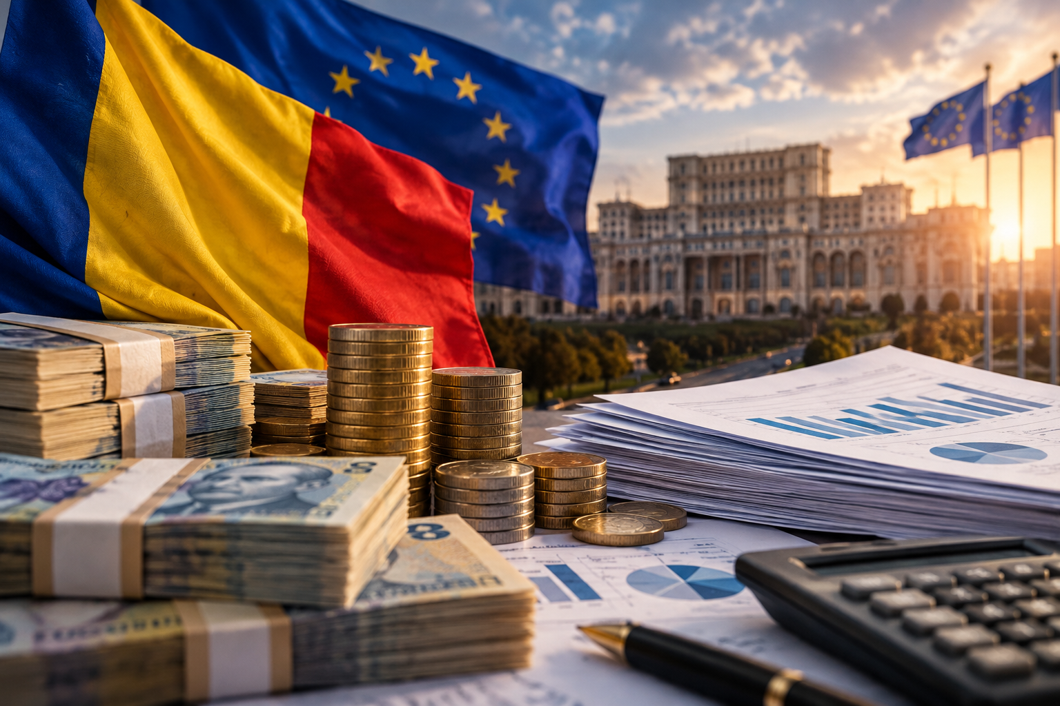 România se confruntă cu presiuni tot mai mari asupra bugetului: dobânzile ajung la aproape 61 de miliarde de lei, iar fondurile europene devin esențiale