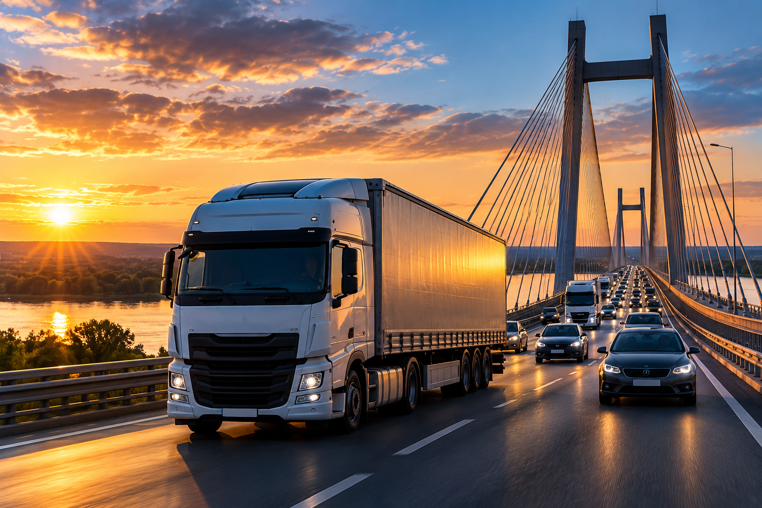 Schimbare majoră pentru transportatori și șoferi: noul sistem de taxare rutieră intră în funcțiune, iar taxele de pod dispar