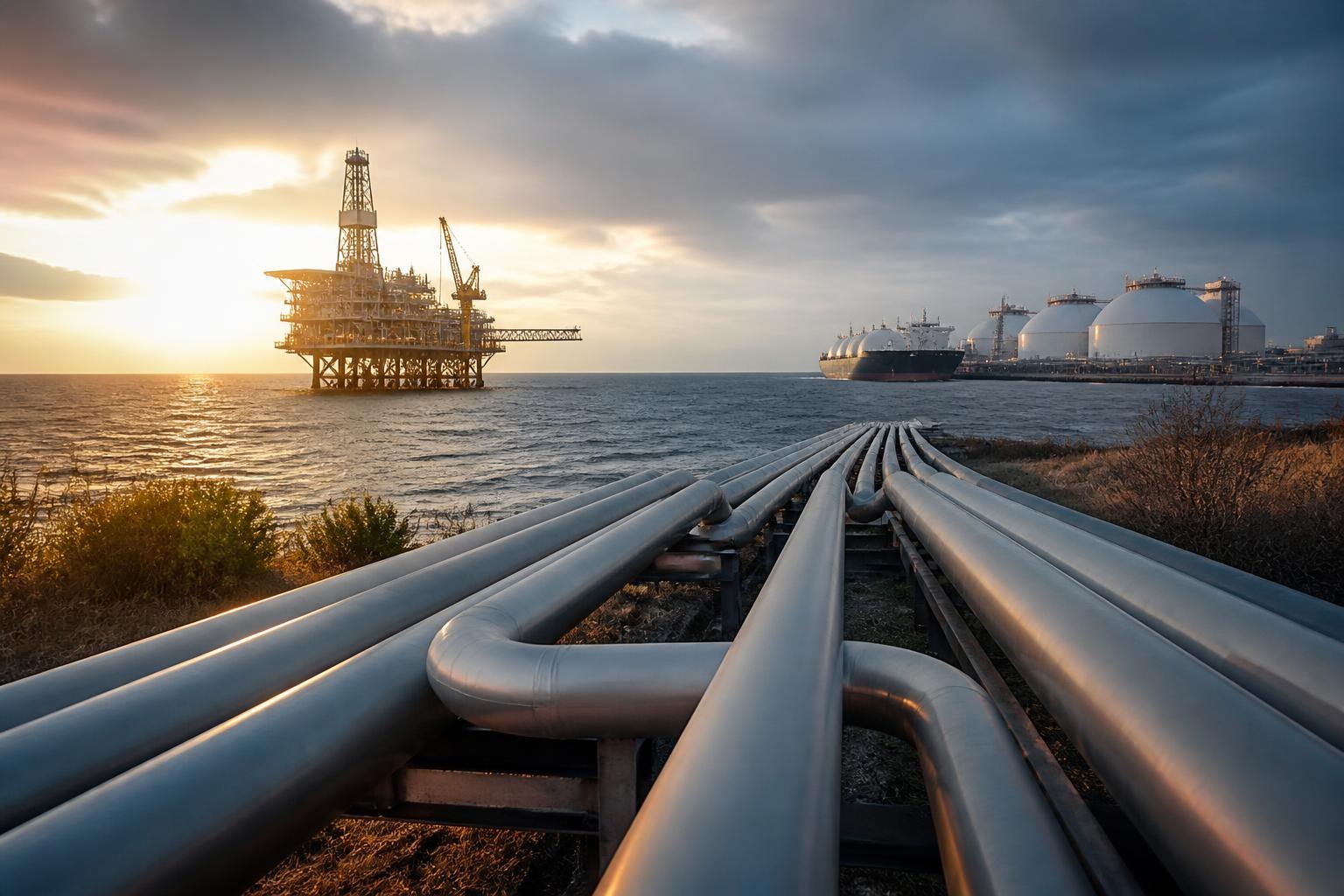 De ce prețurile europene la gaze rămân ridicate: dependența de importuri și competiția pentru LNG