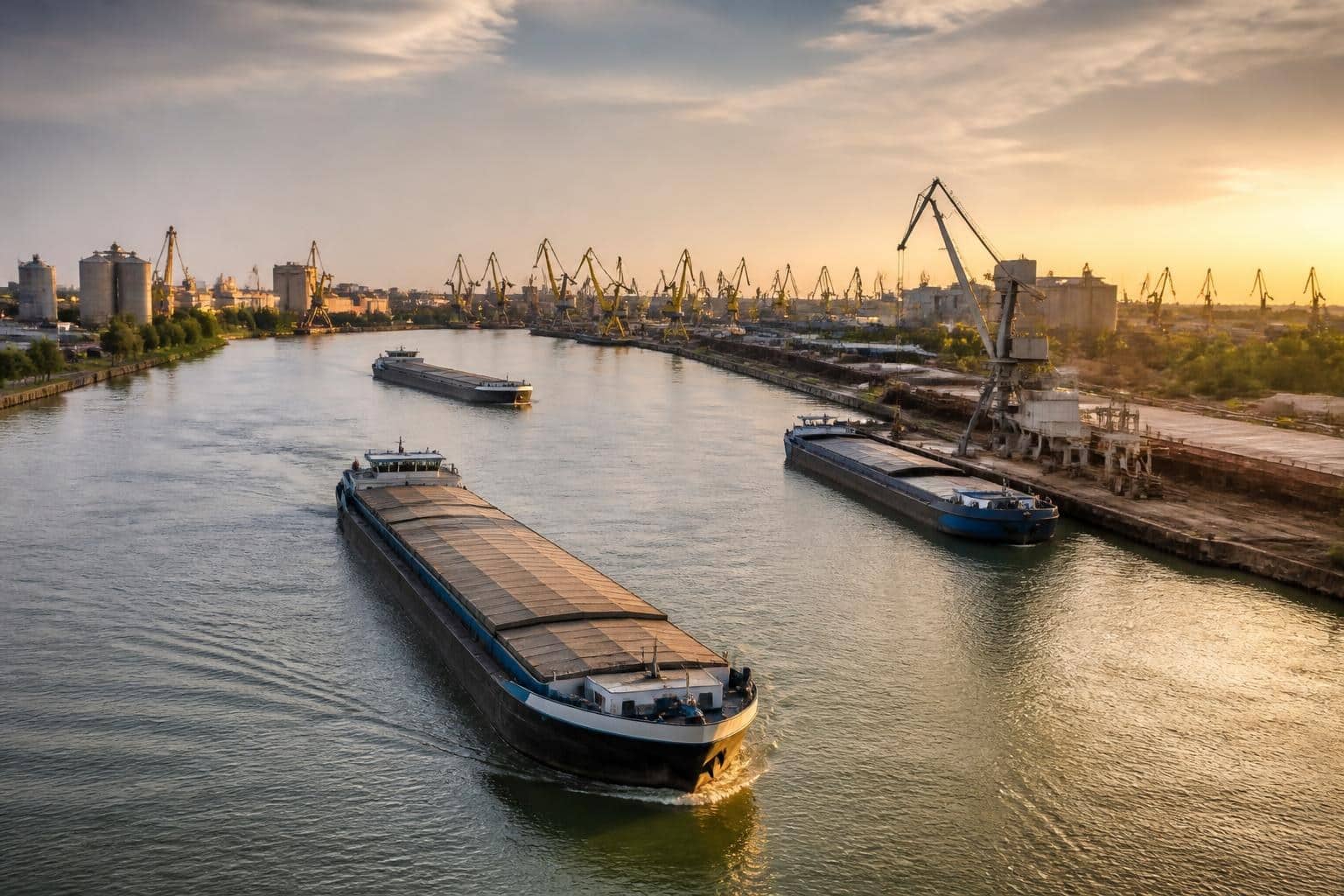 Ce a provocat blocajul navigației la Capidava și ce costuri au raportat transportatorii