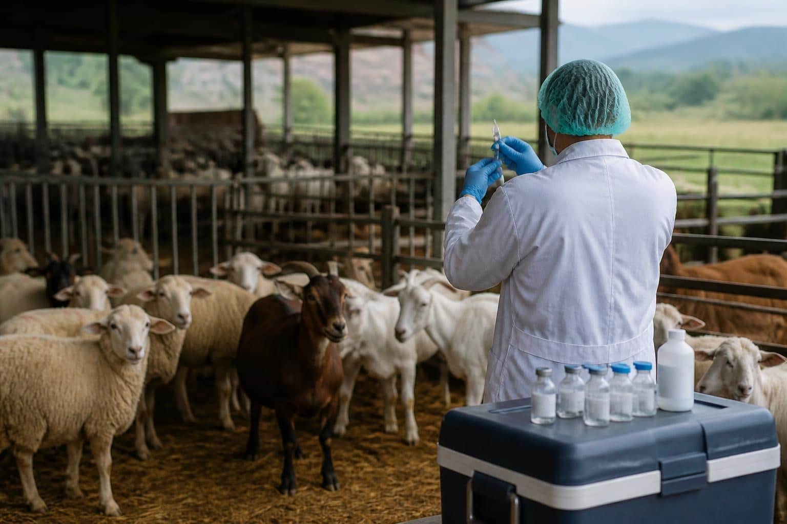 Dozele pentru vaccinarea ovinelor și caprinelor au ajuns mai devreme; campania începe în două județe